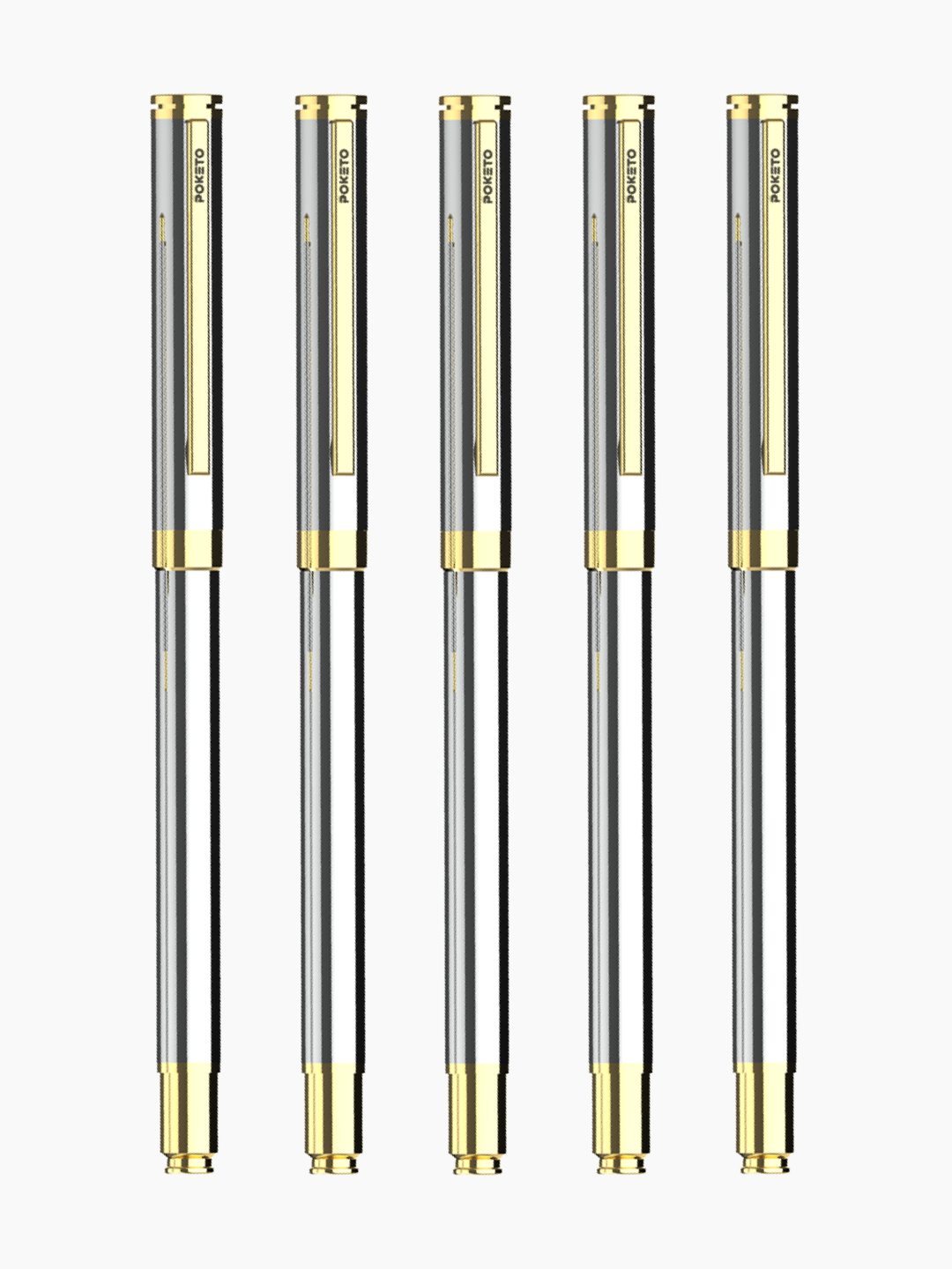 Sterling Viva Premium Metallic Plated Roller Pen – 24K Gold